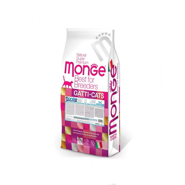 Сухой корм Monge Cat PFB Speciality Line Monoprotein для котят и беременных кошек, из форели 10 кг
