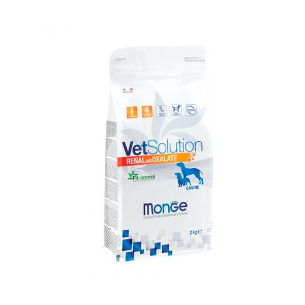 Ветеринарная диета Monge VetSolution Dog Renal Ренал для собак при ХПН 2 кг