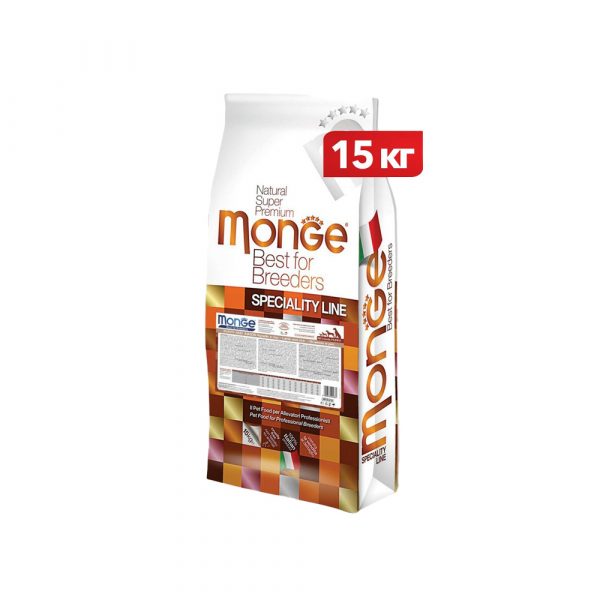 Monge Dog Speciality Adult Сухой корм для собак всех пород, Ягненок, Рис и Картофель 15 кг
