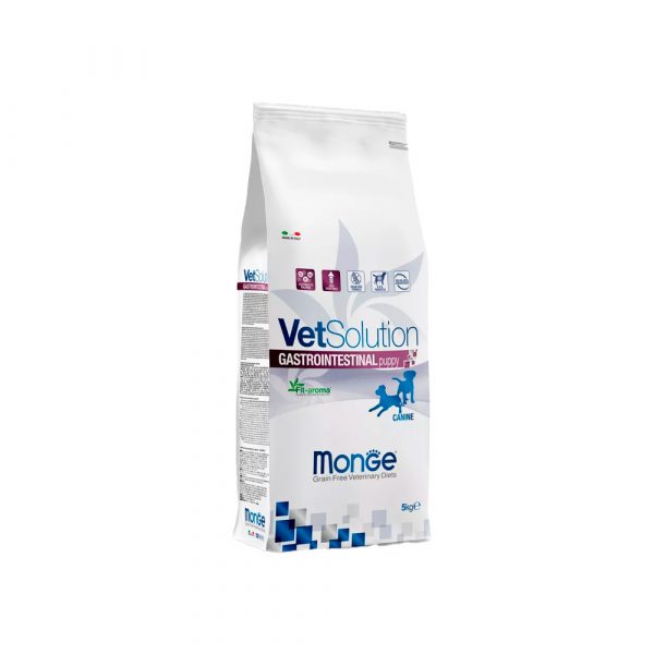 Ветеринарная диета Monge VetSolution Dog Gastrointestinal Гастроинтестинал для щенков при заболеваниях ЖКТ 5 кг
