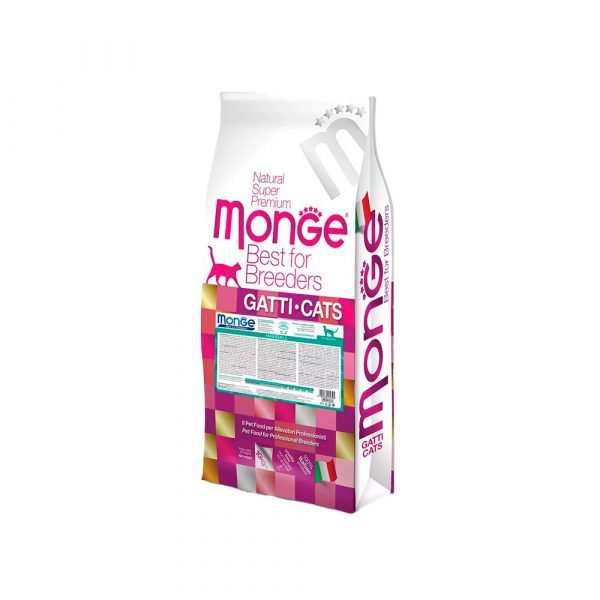 Сухой корм Monge Cat PFB Daily Line Hairball для взрослых кошек, для выведения шерсти, с курицей 10 кг