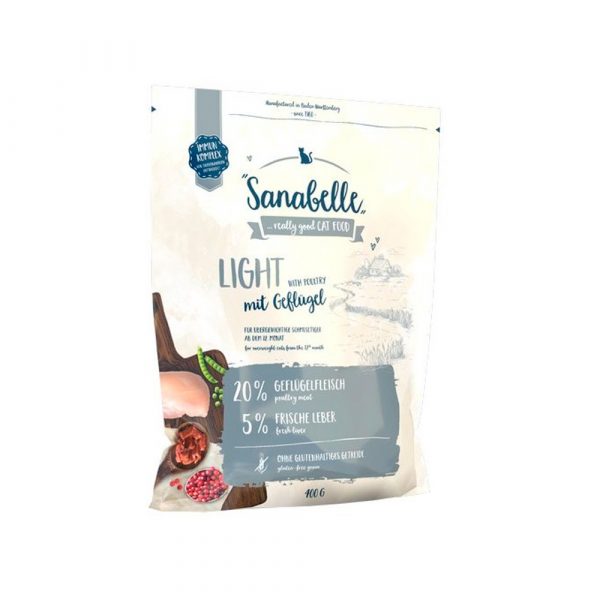 Sanabelle Лайт сухой корм для кошек 0,4 кг