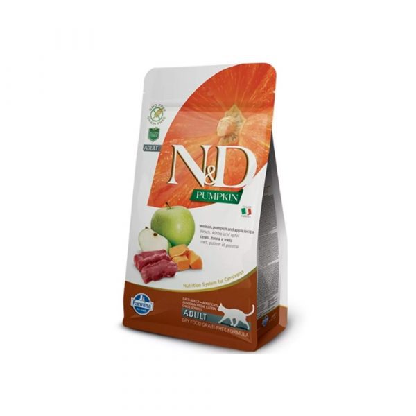 Farmina Н&Д Кэт Эдалт Тыква оленина&яблоко 300г / N&D cat pumpkin venison&apple adult 300g