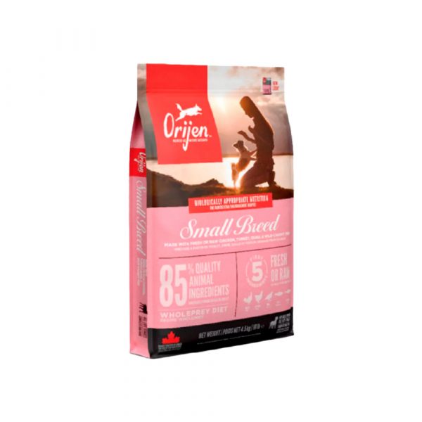 ORIJEN SMALL BREED DOG 4,5 кг- Биологически соответствующий корм для взрослых собак мелких пород