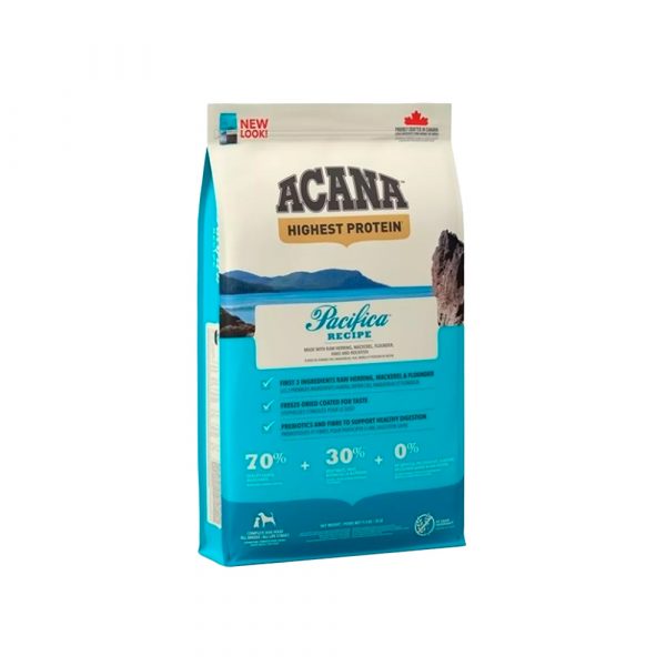 ACANA PACIFICA DOG 11,4 кг- Биологически соответствующий корм для собак всех пород и возрастов с рыбой