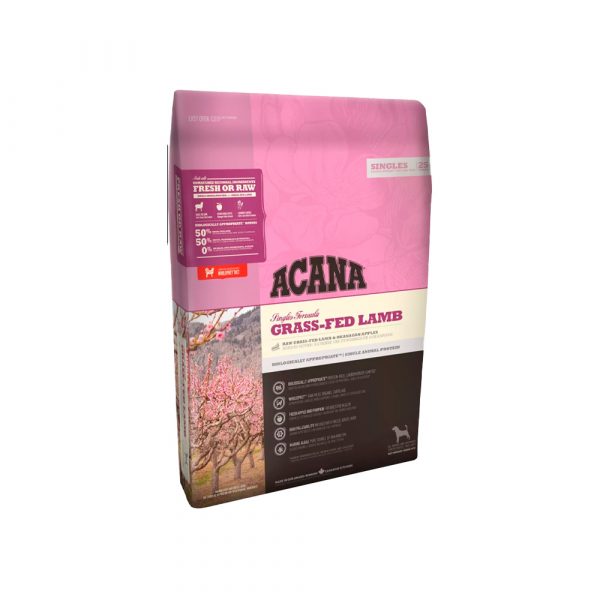 ACANA GRASS-FED LAMB (ЯГНЁНОК) 17кг- Биологически соответствующий корм для собак всех пород и возрастов.