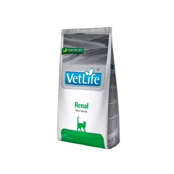 Диетическое питание для кошек при заболеваниях почек / Vet Life Cat RENAL 5 кг