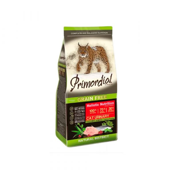 Primordial Adult Salmon & Tuna Д/взрослых кошек с лососем и тунцом (тунец - 35%, лосось - 18%) 6 кг.