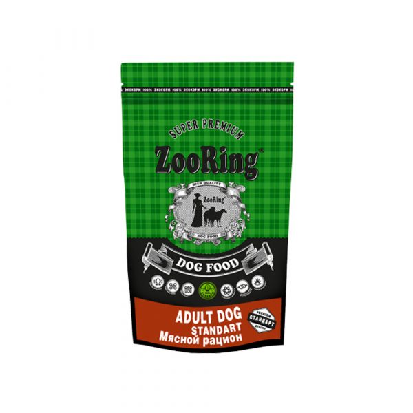 ZooRing Adult Dog Standart Мясной рацион 2 кг