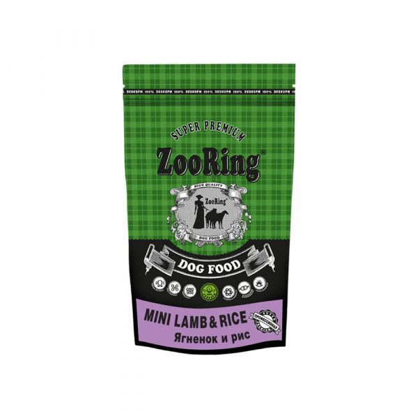 ZooRing Mini Lamb&Rice 2 кг