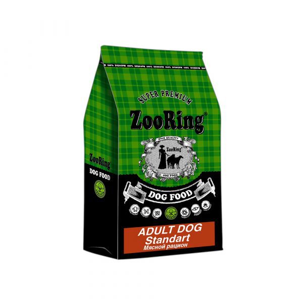 ZooRing Adult Dog Standart Мясной рацион 10 кг