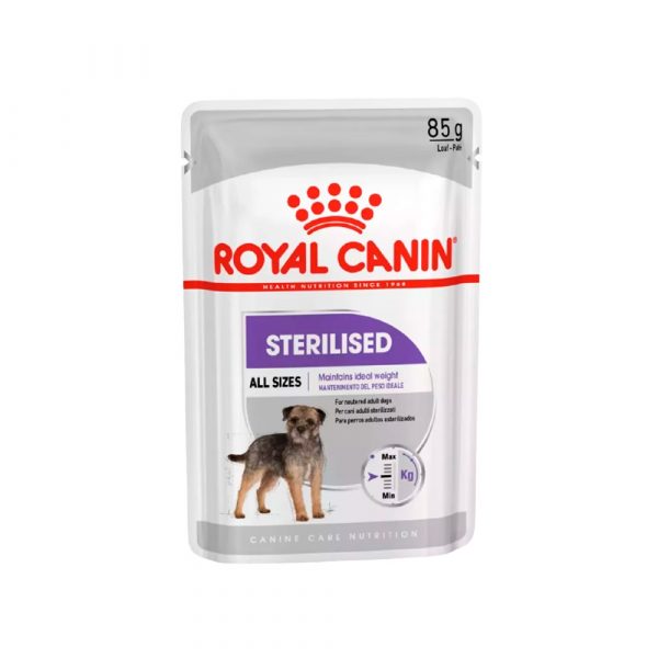 Royal Canin STERILISED CANINE 85г, влж корм для взр стер собак