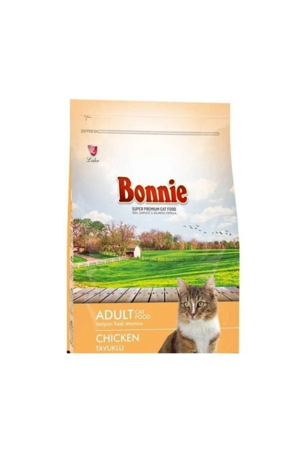 БОННИ BONNIE сухой корм для кастр./стерил. кошек, с курицей, 1,5 кг