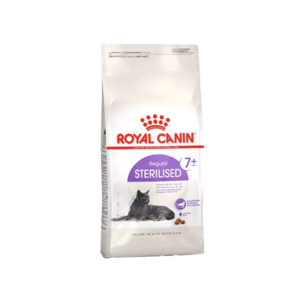 Royal Canin Sterilised+7 0,4кг, корм для кошек старше 7 лет