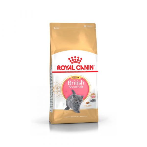 Royal Canin Kitten British Shorthair 0,4кг, корм д/брит котят
