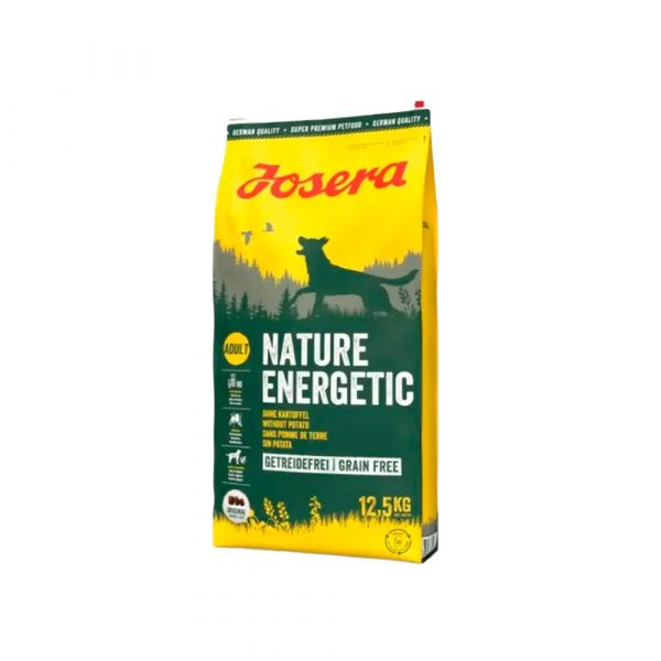 Josera Nature Energetic (Adult 25/17) беззерновой корм для взрослых собак всех пород с пищевой аллергией на злаки (домашняя птица и картофель)