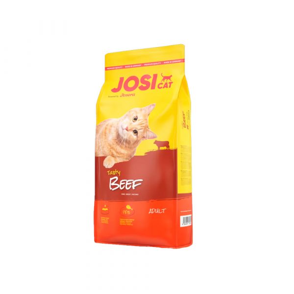 Josera JosiCat Tasty Beef (Adult 27/9) полнорационный корм для взрослых кошек, ароматные гранулы со вкусом аппетитной говядины