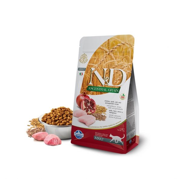 Farmina Н&Д Лоу Грэин Кэт Ньютеред кур/гран 0,3 кг/ N&D ANCESTRAL Cat Neutered Chicken&Pomegr 0,3 kg