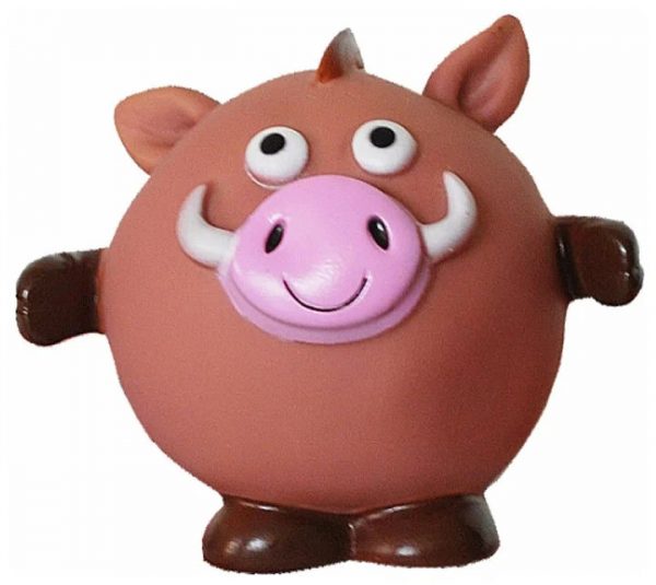 Уют Игрушка для собак Кабан, винил, 8см